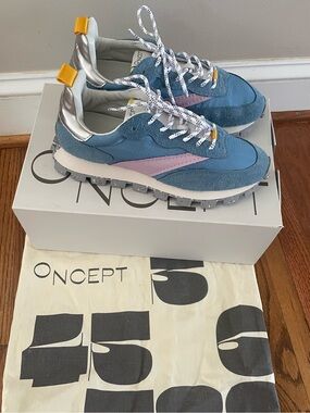 Oncept Osaka Glacier Blue Sneakers Women’s Size 8.5 NEW IN BOX